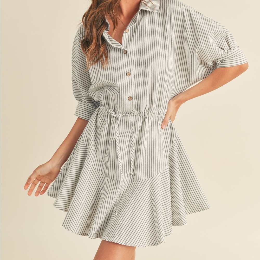 The Chelsea Button Down Shirt Dress